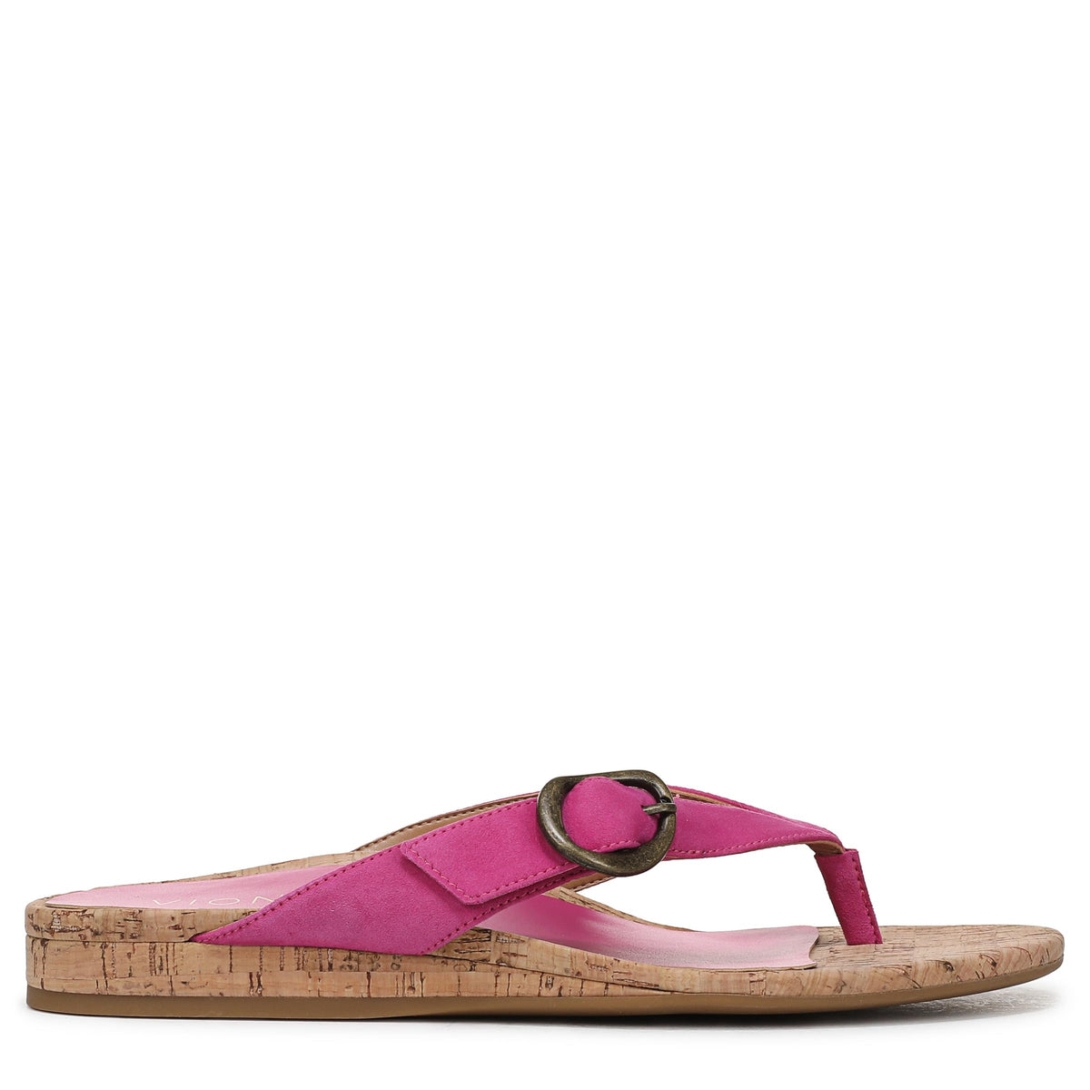 Rose Violet Waxed Suede