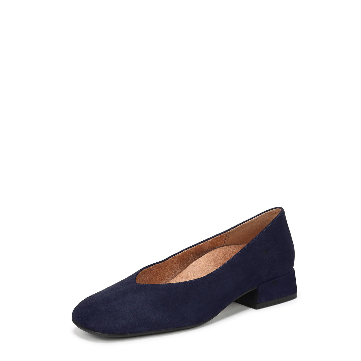 Navy Blazer Suede