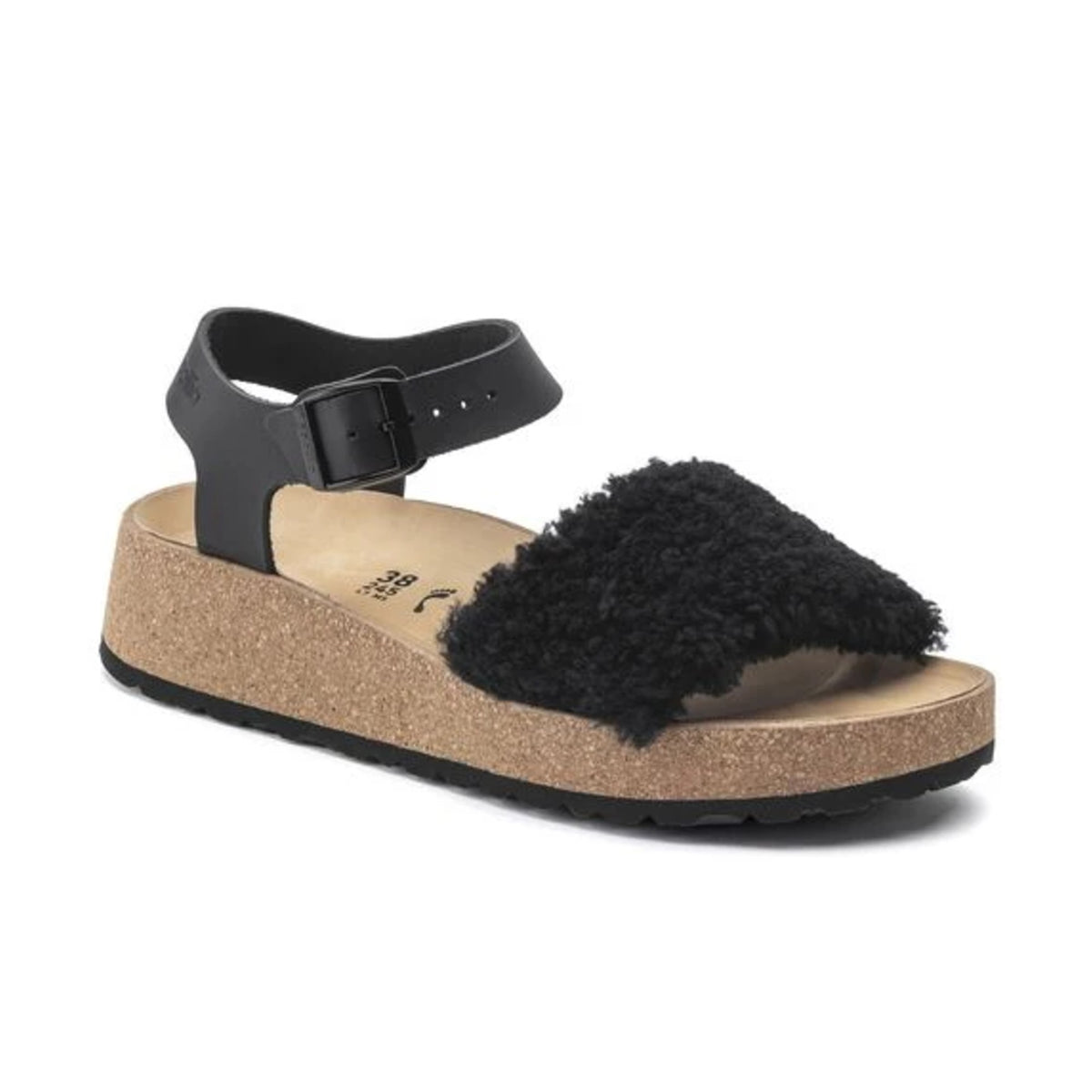 Birkenstock Glenda Teddy Women's – Teddy Black