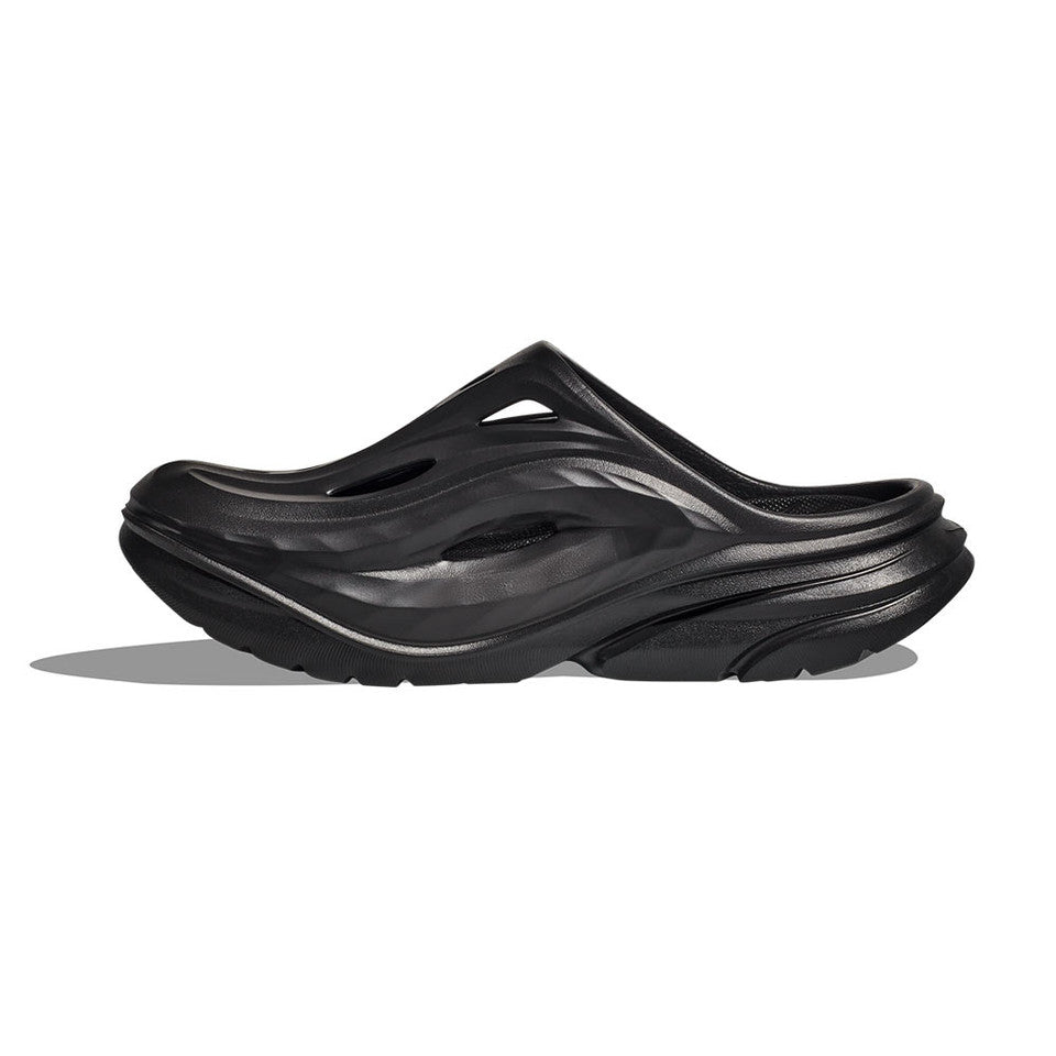 HUHV Clog Recovery Drop-Back Unisex – Black