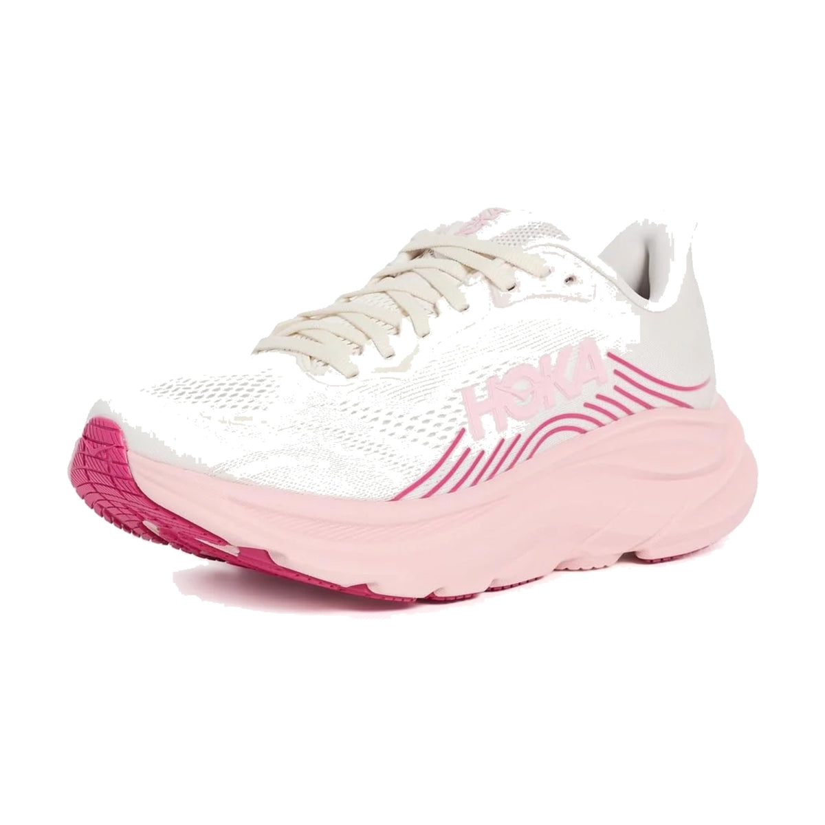 HOKA Clifton 11 Women's – Rose Cream/Dewy Pink