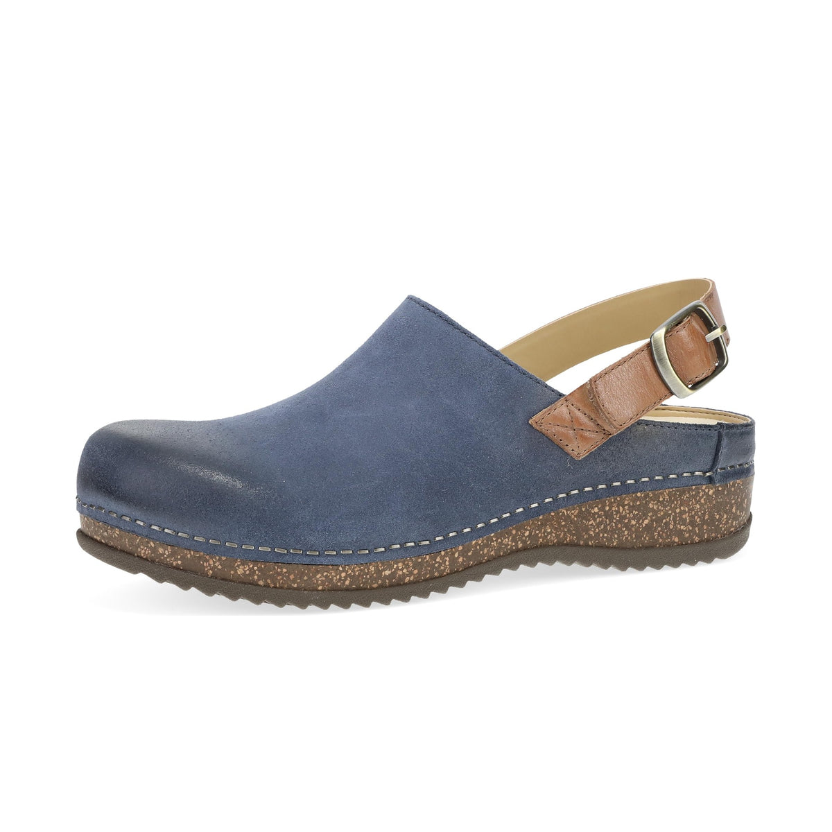 Dansko Merrin Women's – Blue Burnished Suede