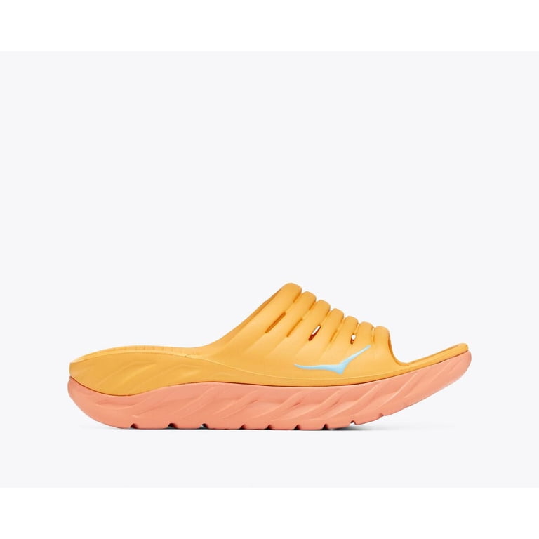 HOKA Ora Recovery Unisex – Amber Yellow / Shell Coral