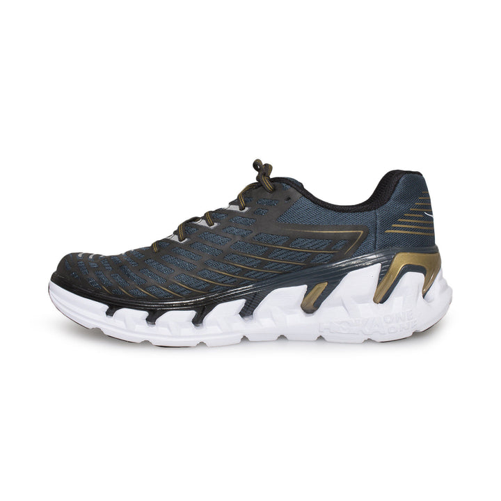 HOKA Vanquish 3 Men's – Midnight Navy/Metallic Gold