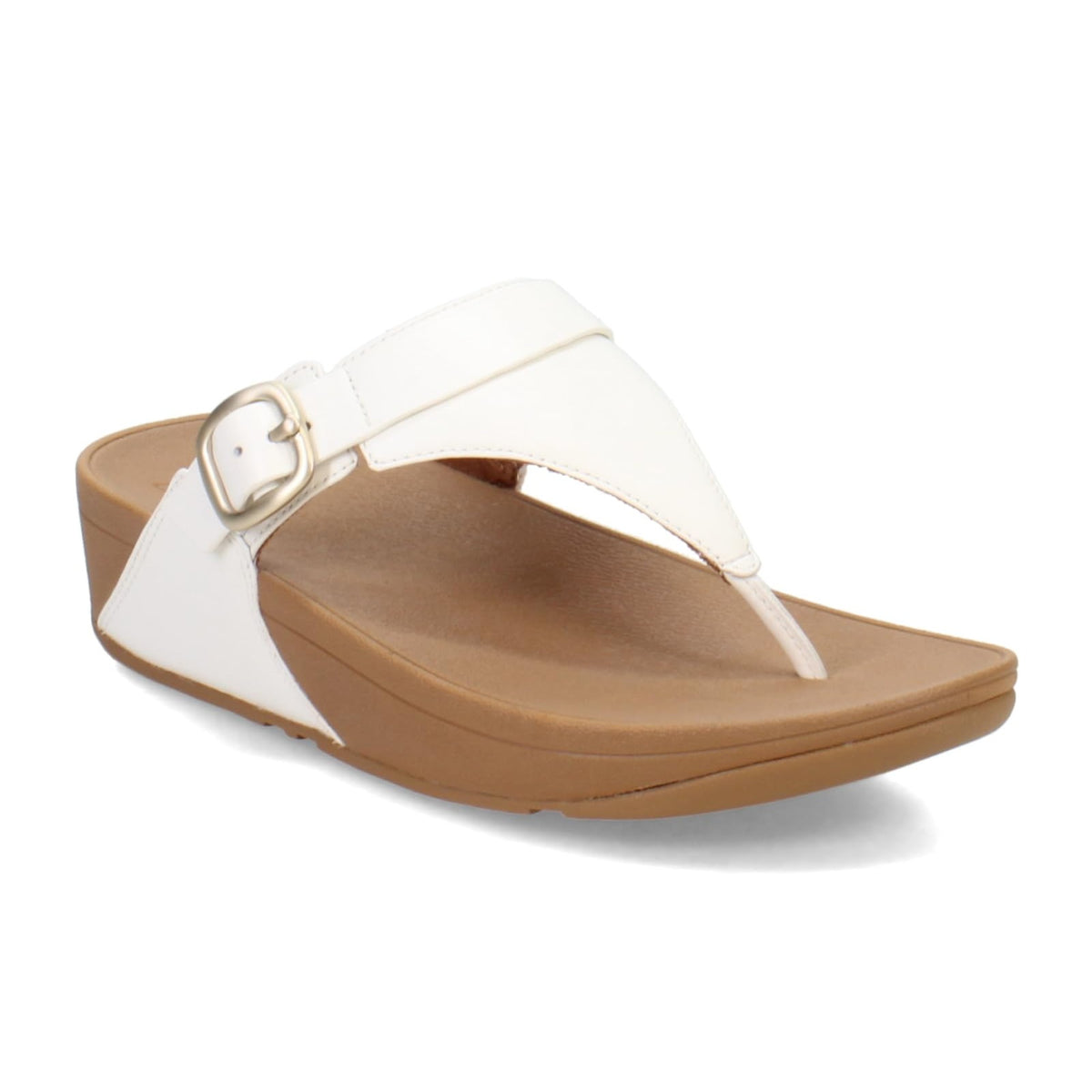 FITFLOP Lulu Adjustable Leather Toe-Post Womens
