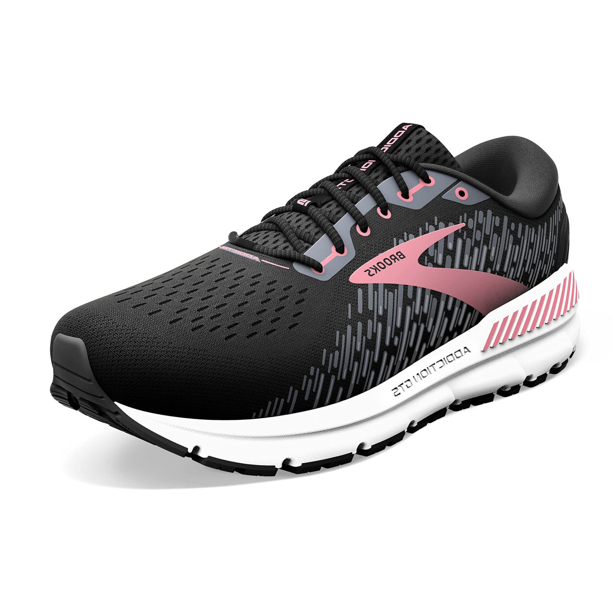 Brooks Addiction Gts 15 Womens Black/Ebony/Mauvewood