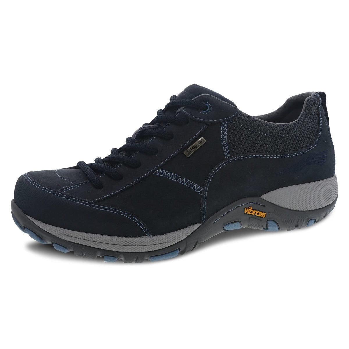 Dansko Paisley Womens Navy Milled Nubuck
