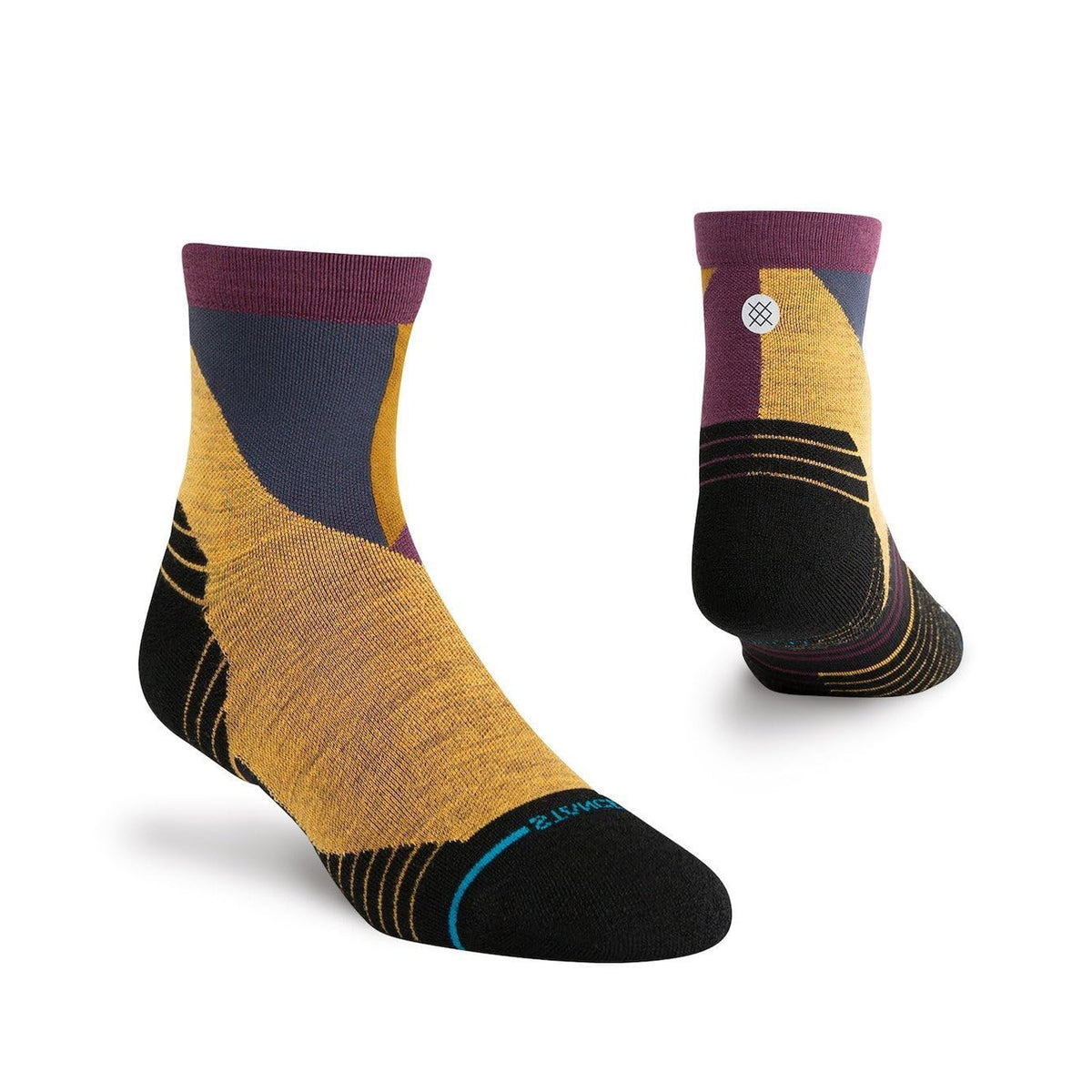 Stance Vertical Wool Quarter Socks