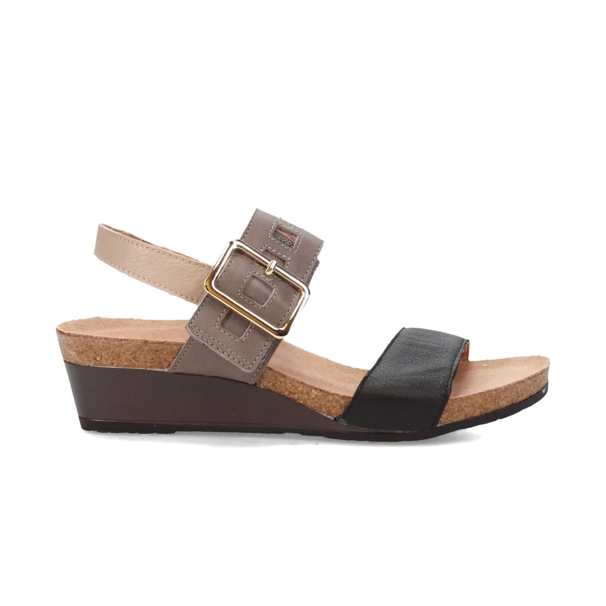 Naot Dynasty Women's – Black Fog Gray Beige