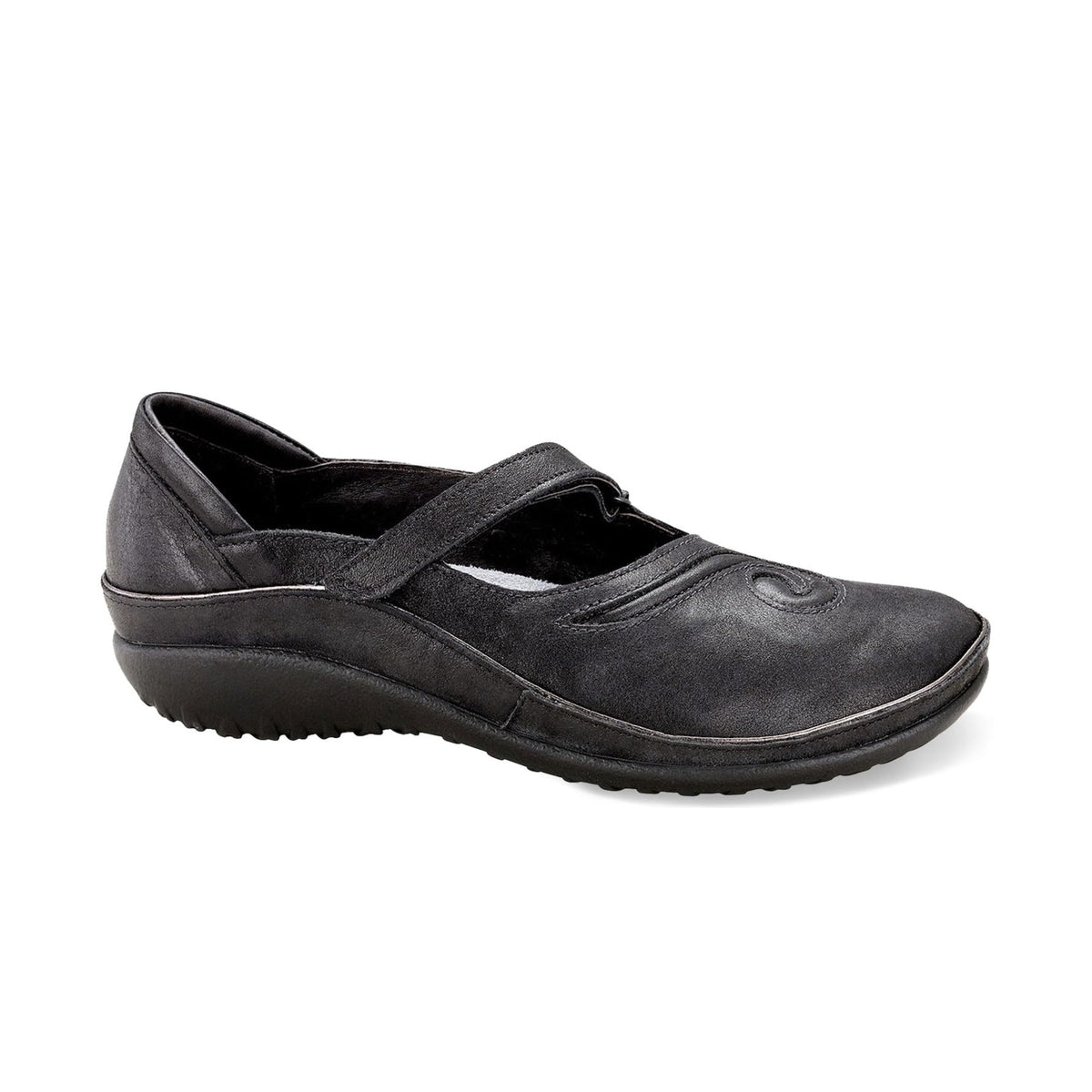 Naot Matai Women's – Black Shiny Leather
