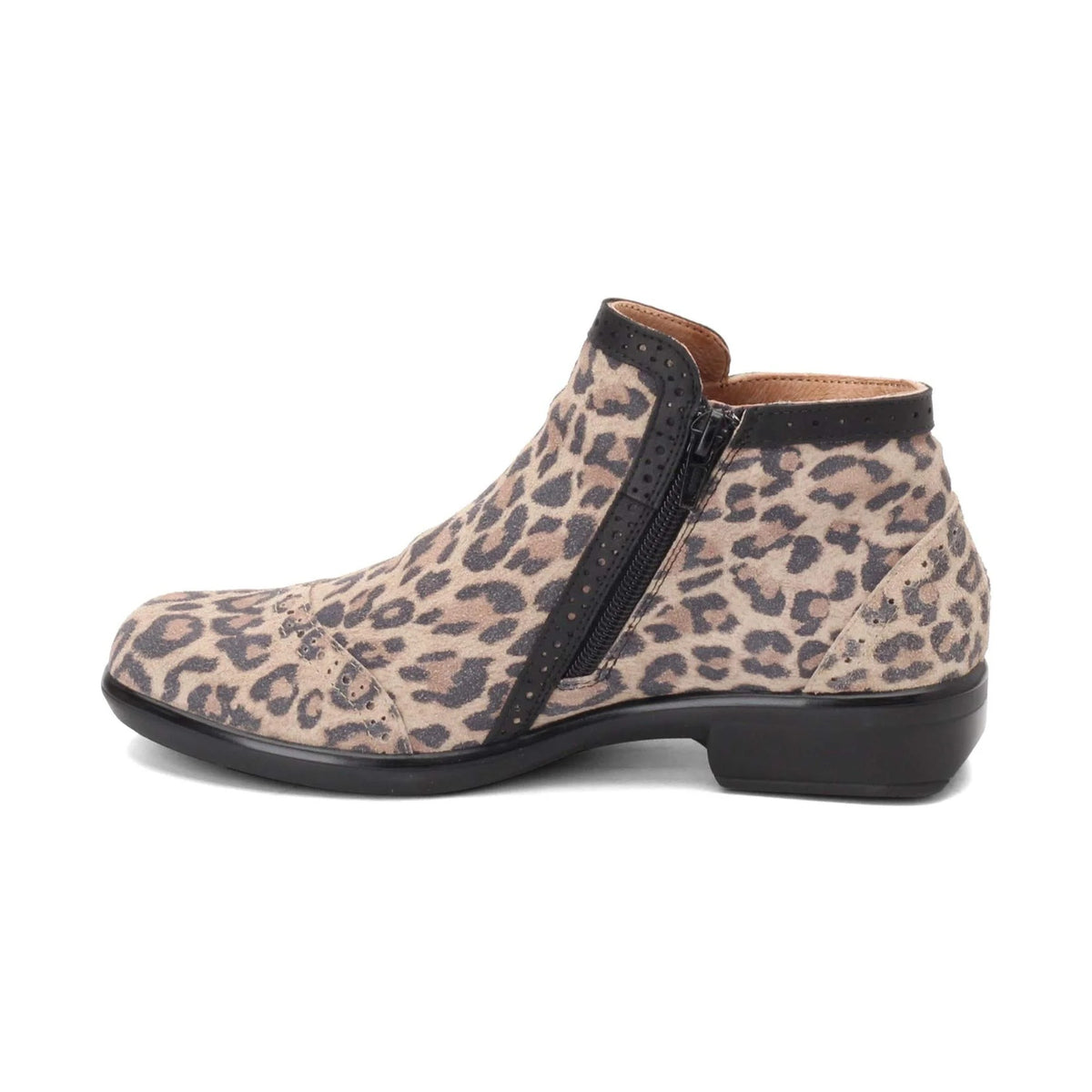 Naot Nefasi Women's – Cheetah Suede/Jet Black Lthr