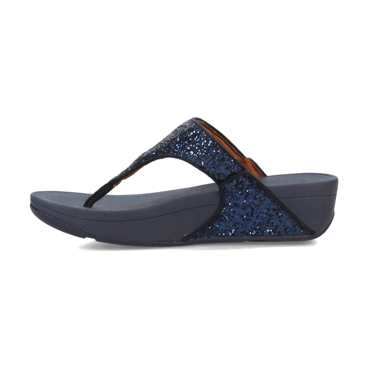 FitFlop Lulu Glitter Toe-Thongs Women's – Midnight Navy