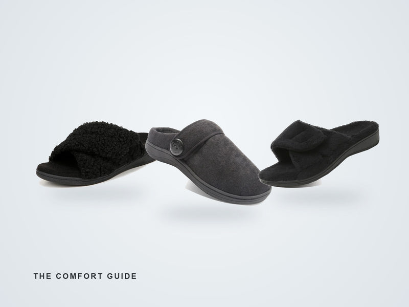 Vionic, Glolily and Medical SOLES slippers with arch support
