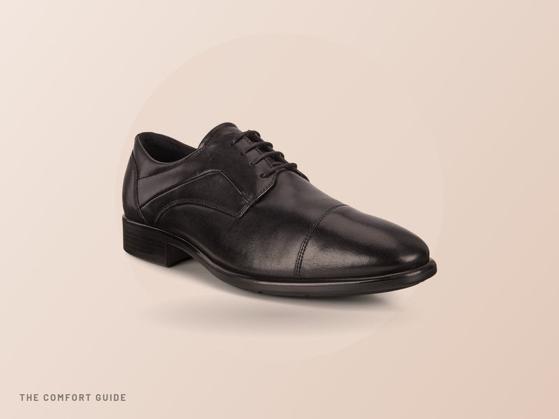Premium ECCO leather comfort shoe