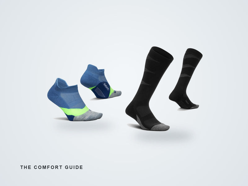 Feetures running socks and compression socks