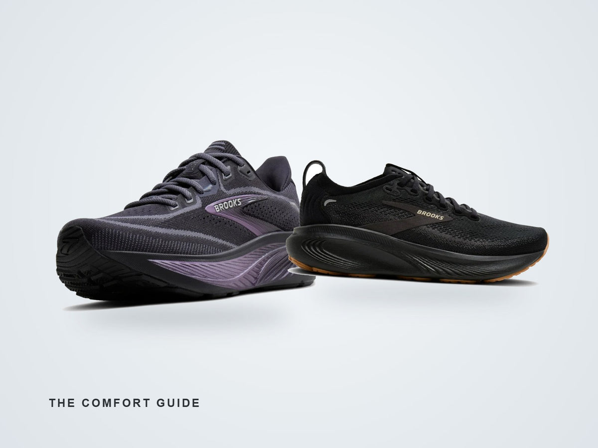 Brooks Ghost neutral and Brooks Adrenaline GTS stability running shoes