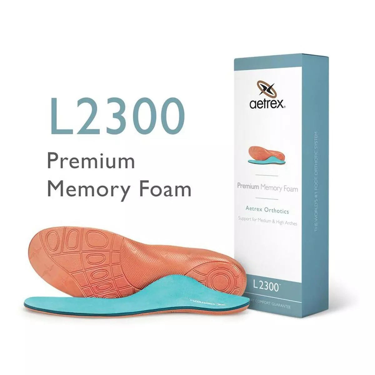 Aetrex Premium Memory Foam Insoles