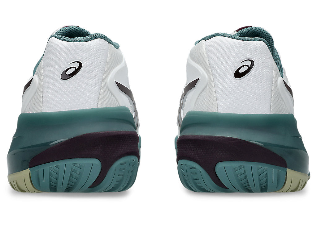 White/Dark Aubergine