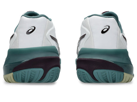 White/Dark Aubergine