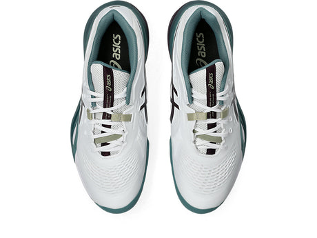 White/Dark Aubergine