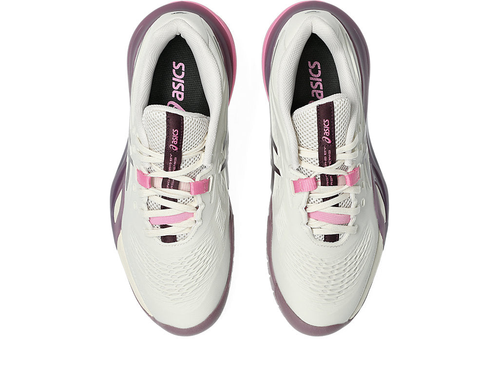 Soft Oat/Dark Aubergine