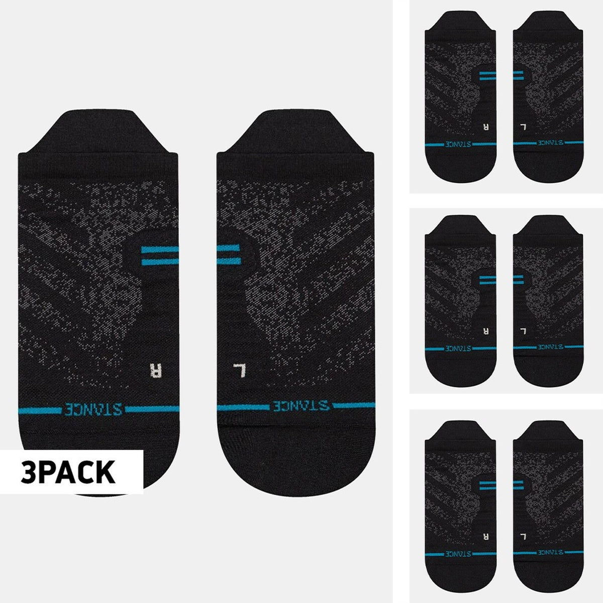 Stance Run Ul Tab 3 Pack Socks