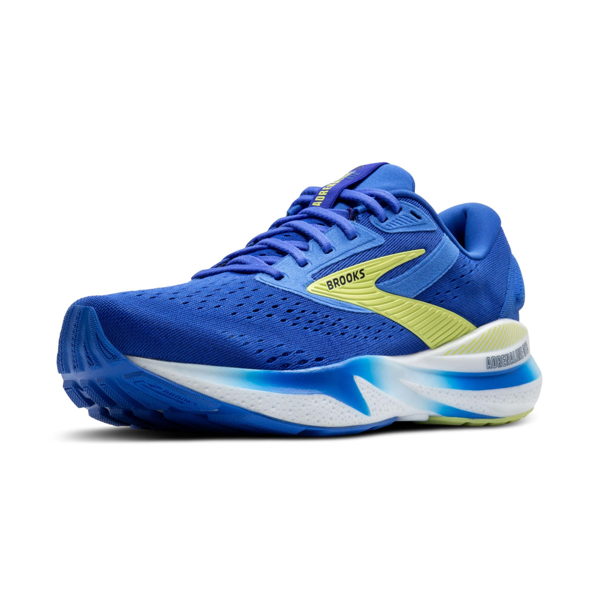 Brooks Adrenaline GTS 24 Mens Cobalt/Neo Yellow/Pe