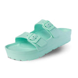 Mucho Mahalo Maui 2 Strap Platform EVA Womens