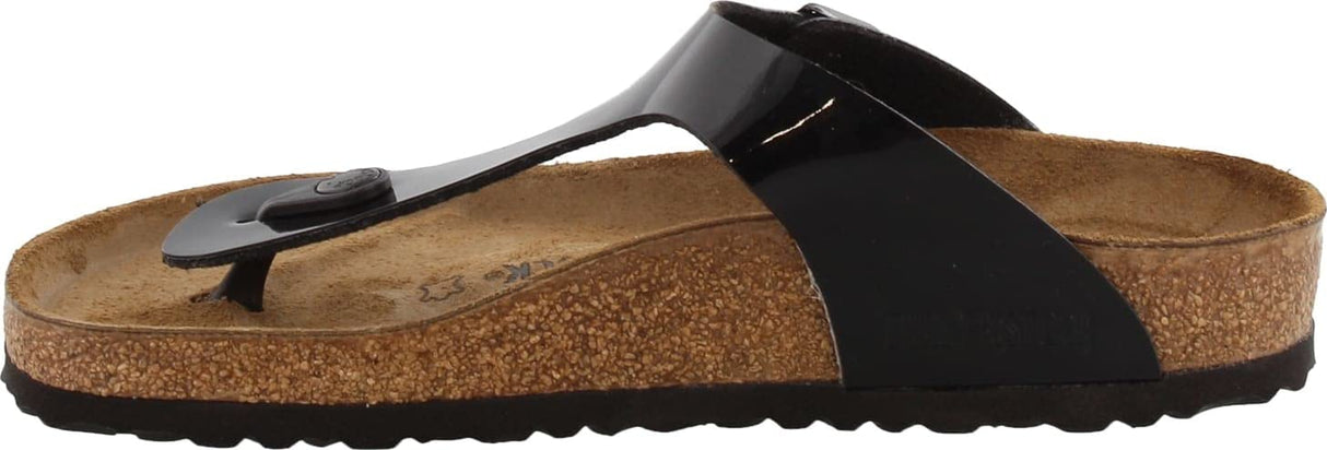Black Patent Birko-Flor