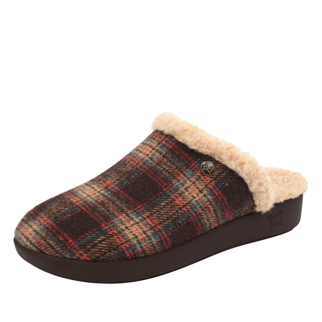 Plaidly Brown