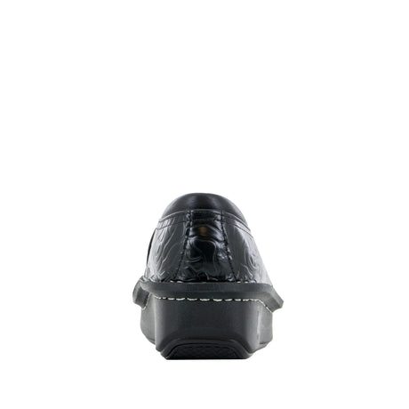 Black Embossed Rose