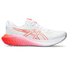 White/Sunrise Red