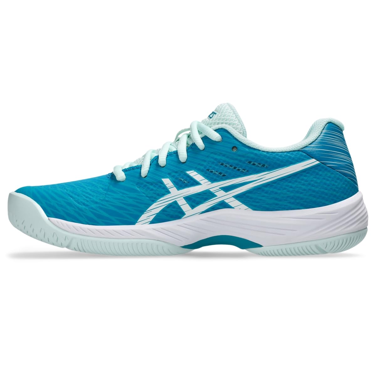 Teal Blue/White