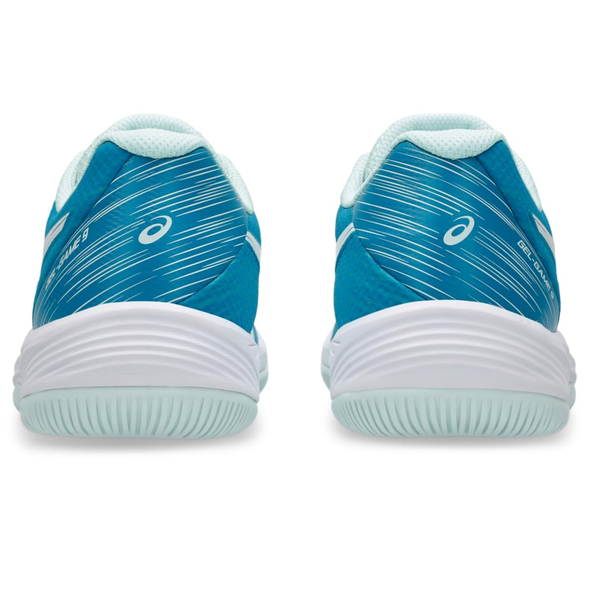 Teal Blue/White