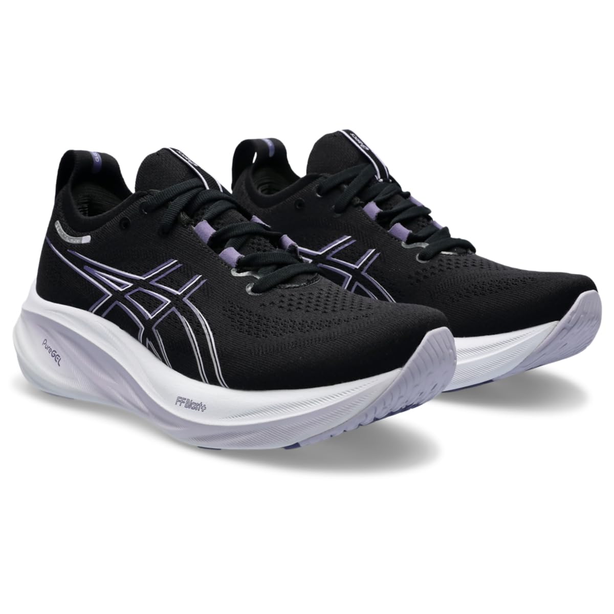 Black/Dusty Purple