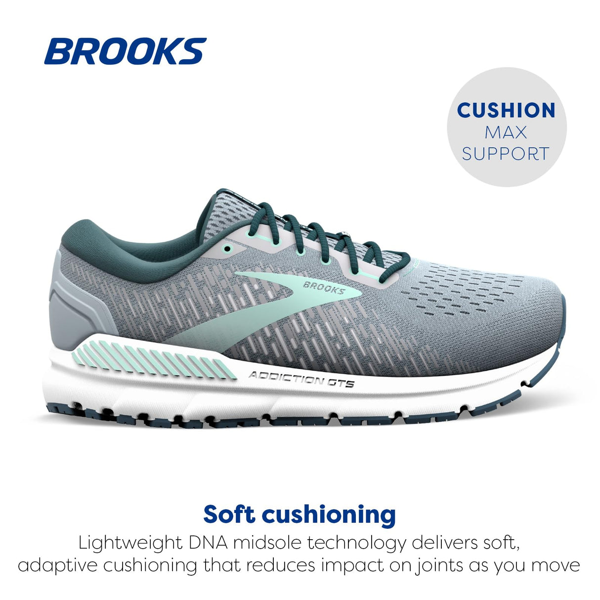 Grey/Navy/Aqua
