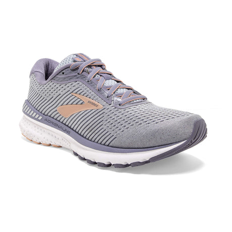 Grey/Pale Peach/White