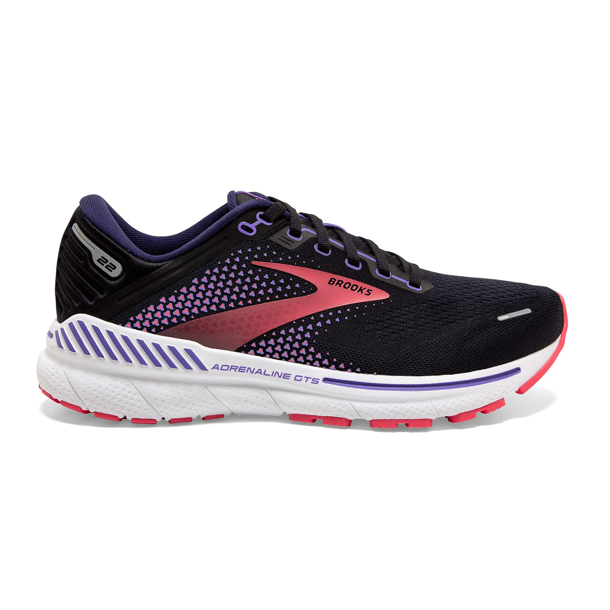 Black/Purple/Coral