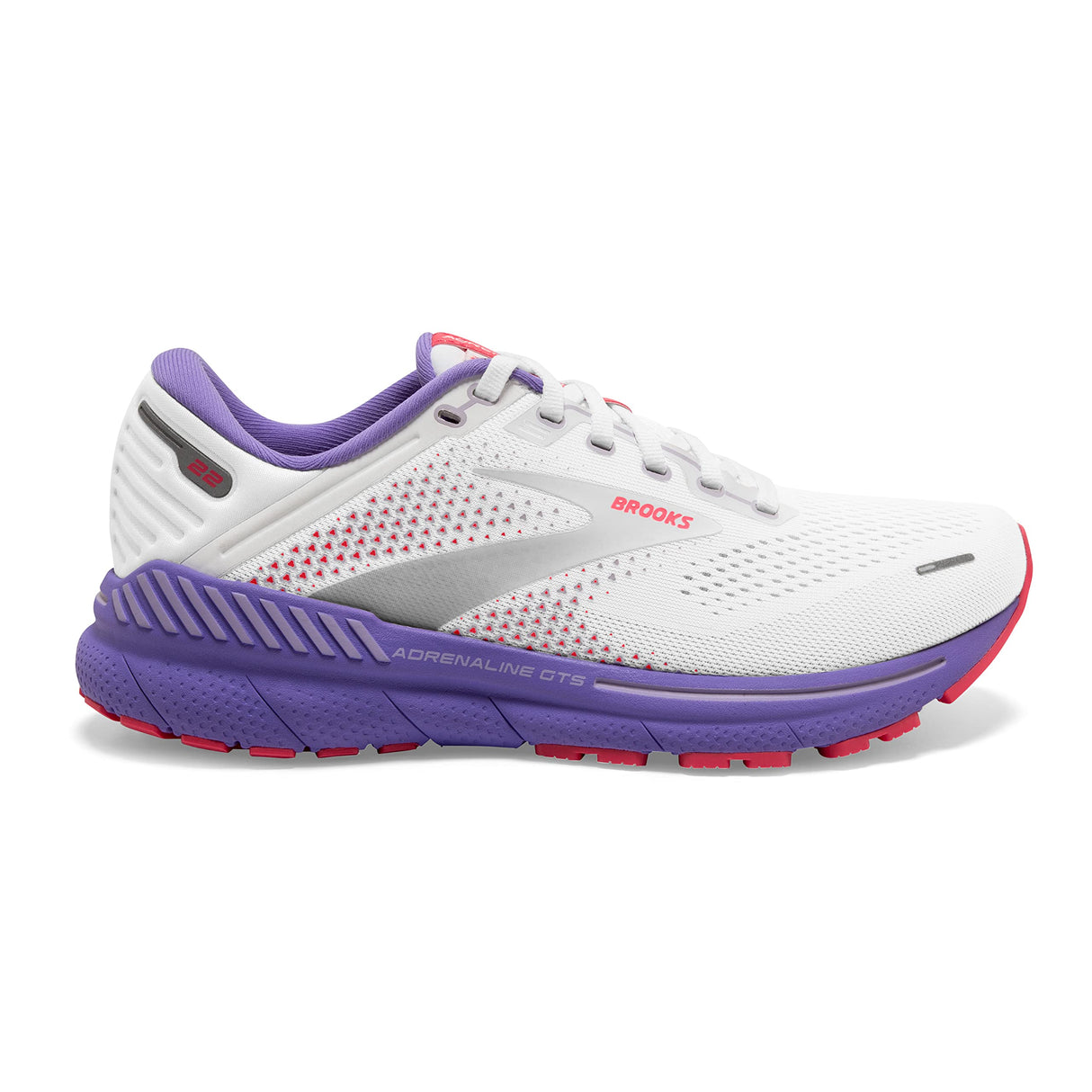 White/Coral/Purple