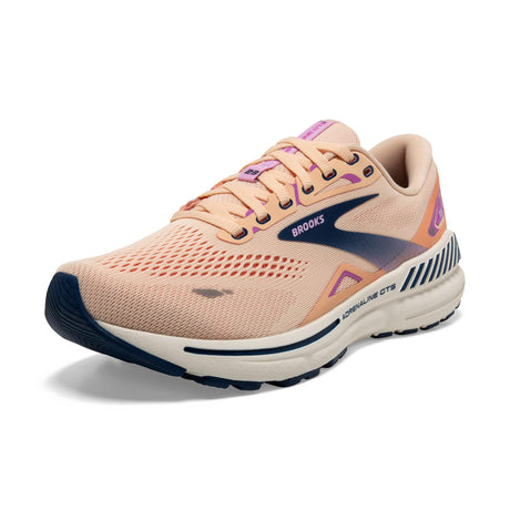 Apricot/Estate Blue/Orchid