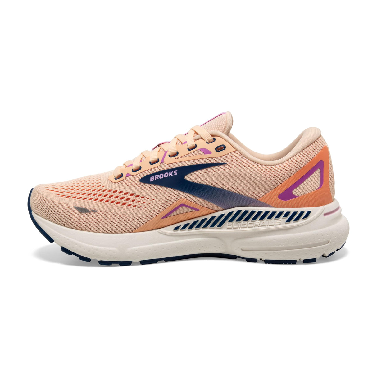 Apricot/Estate Blue/Orchid