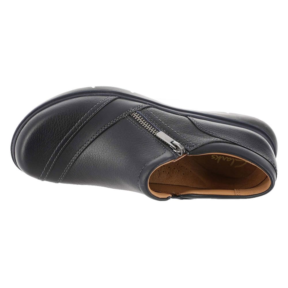 Navy Leather