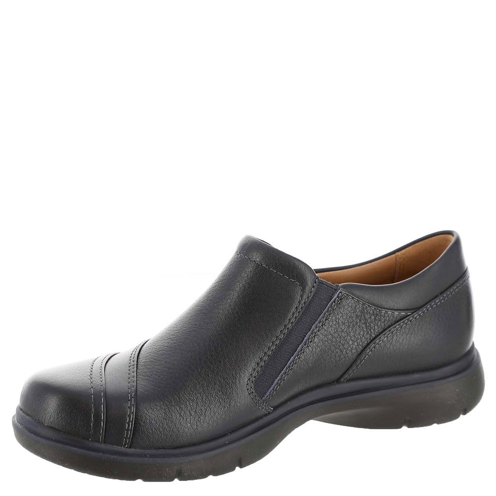 Navy Leather