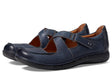 Navy Leather