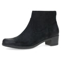 Black Burnished Suede