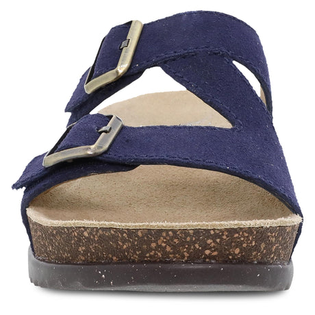 Navy Suede