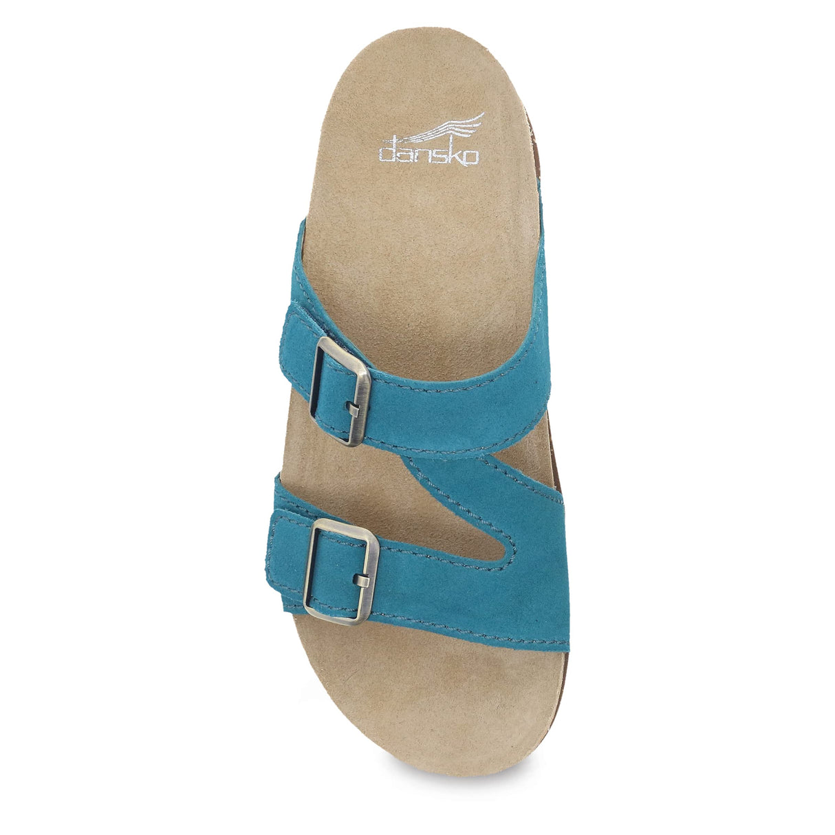 Teal Suede
