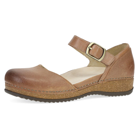Tan Burnished Suede