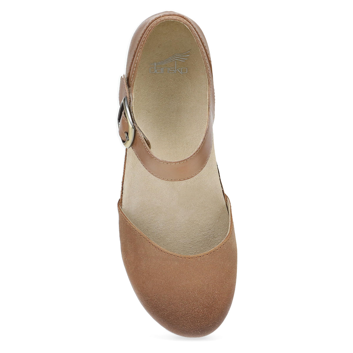 Tan Burnished Suede