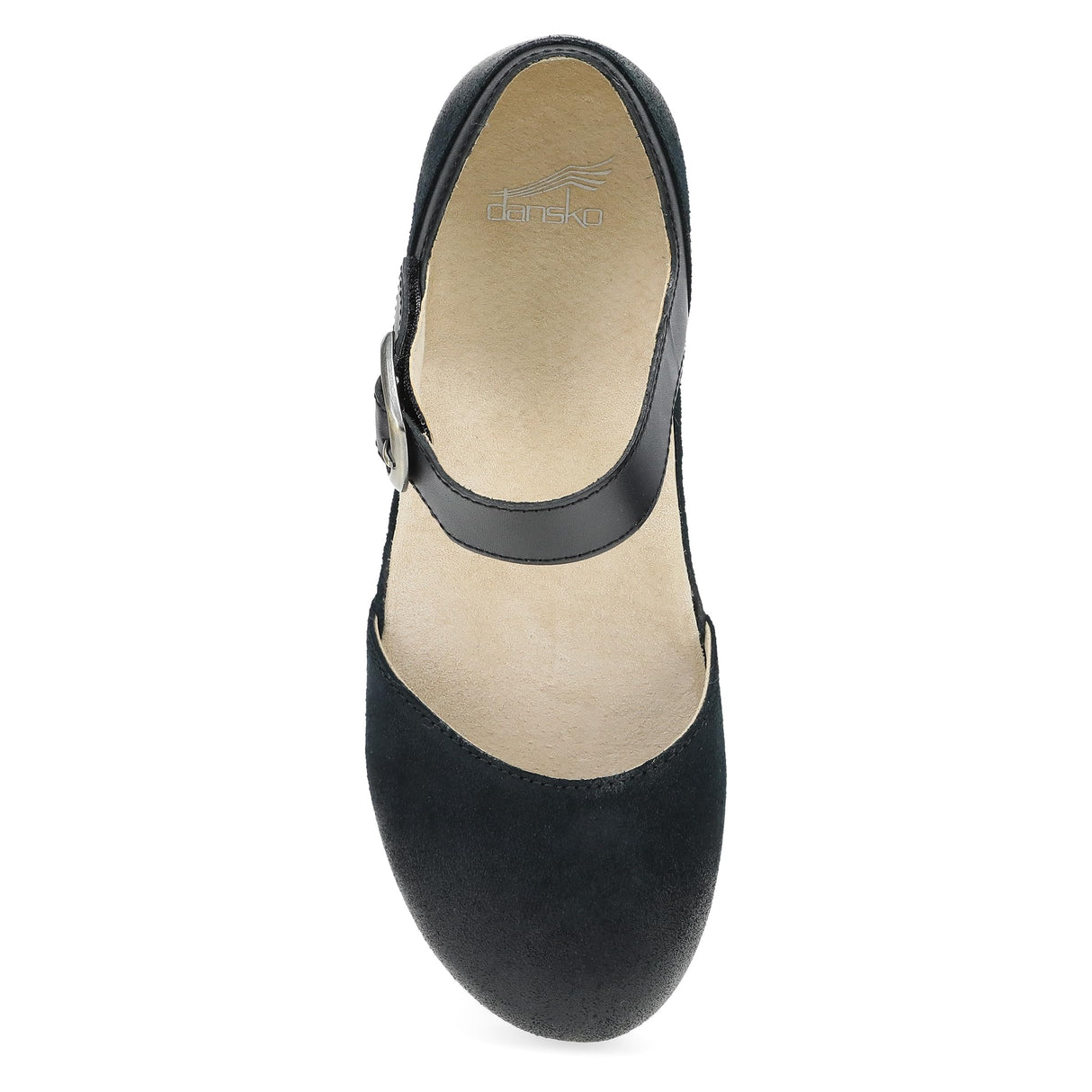 Black Burnished Suede